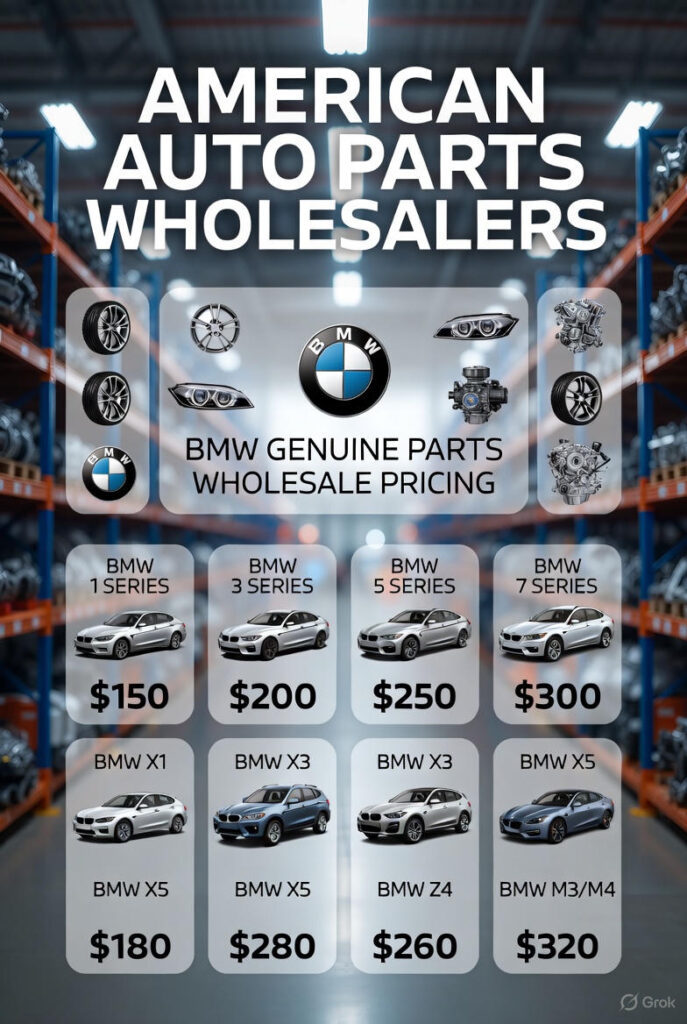 American auto parts wholesalers