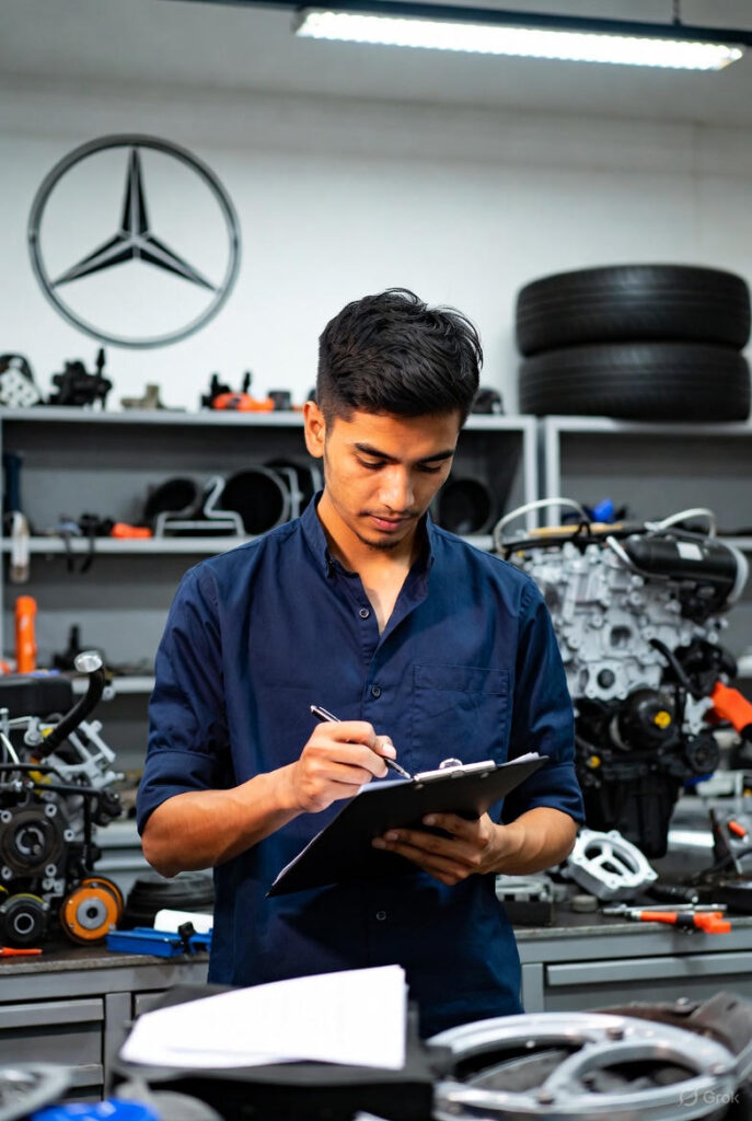 How to order Mercedes parts from Germany